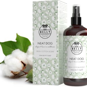 Belly Dog Spray for Smelly Dogs - Natural Dog Perfume & Deodorant Spray, Long-Lasting Dog Smell Eliminator & Cologne - Freshens Coat, Neutralizes Odors, Vegan Formula, Ideal for Daily Use, 250ml