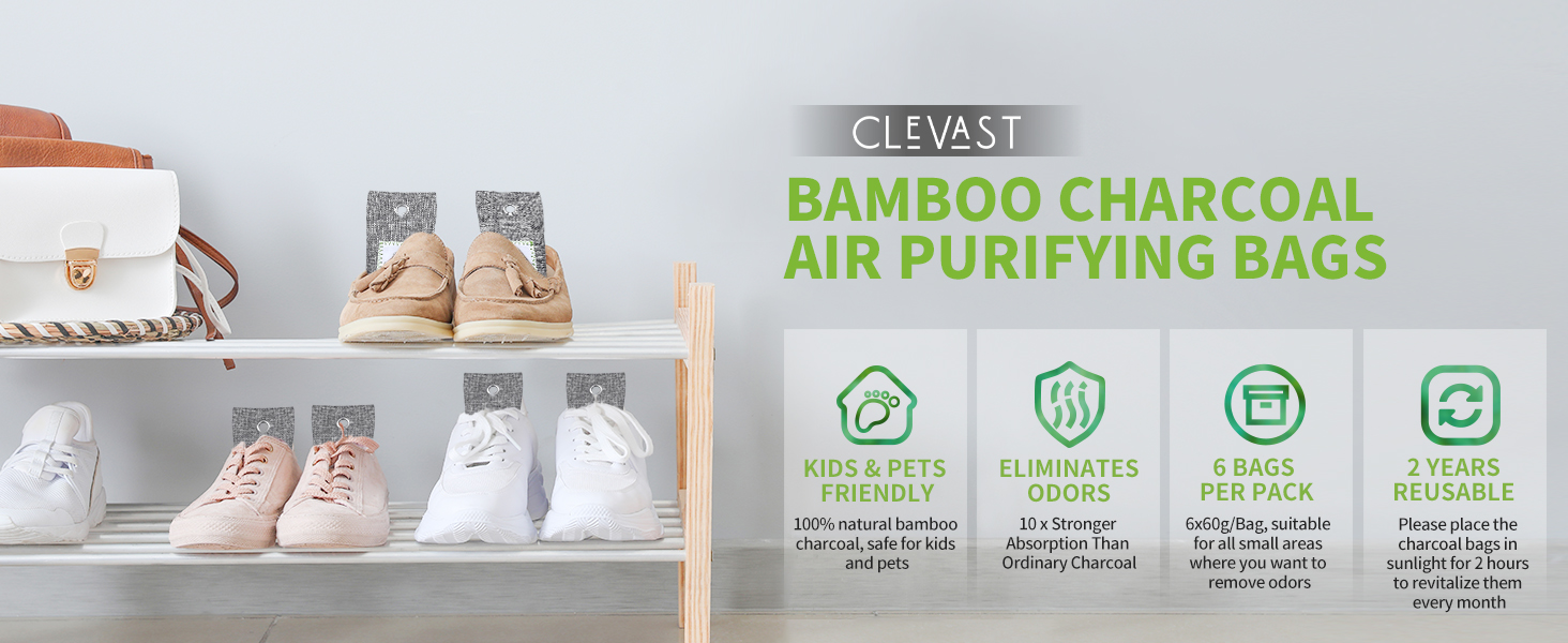 Bamboo Charcoal Air Purifying Bags