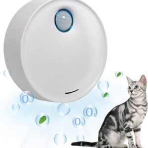 Cat Litter Deodorizer, Pet Odour Remover 99% Deodorization Litter Box Odor Eliminator for Small Animals Toilet or Home, Cat Urine Smell Remover Litter Trays Freshener, Travel Air Purifiers