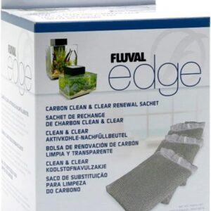 Fluval Edge Aquarium Carbon Clean and Clear