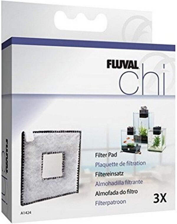 Fluval Polyester Filter Pad for Fluval Chi 19 L and 25 L Aquariums, 2 Pack
