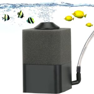 FunnAura Fish Tank Sponge Filters for Aquarium Tiny Fish Tank Filter Up to 40 Litre