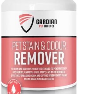 Gardian Pet Stain and Odour Remover - 500ml Pet Stain Remover and Odour Neutraliser Spray to Eliminate Stains and Bad Odour from Urine Accidents - Safe, Gentle, Easy to Use Carpet Stain Remover