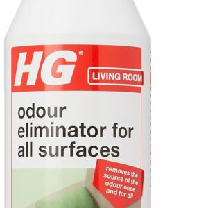 HG Odour Eliminator for All Surfaces, Smell Remover for Soft Furnishings, Effective Urine Neutraliser & Pet Odour Eliminator, Carpet Furniture & Room Deodoriser Spray - 500ml