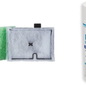 Interpet 3 Month Service Pack for the Internal Cartridge Filter CF1 (3 x Filter Cartridge, 3 x Algaway Pad) & Fast Filter Start Treatment, to Boost Aquarium Bio Filtration, 125 ml