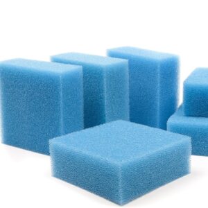 LTWHOME Compatible with Fine Foam Filter Pads Fish Tank Juwel Standard/BioFlow 6.0 / L(Pack of 6)