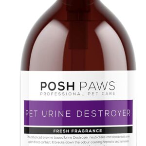 Posh Paws Pet Urine Destroyer Remover, 500ml, clear