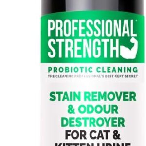 Professional Strength Cat Urine Destroyer - Eliminate Cat Urine Odor and Prevent Future Territory Marking