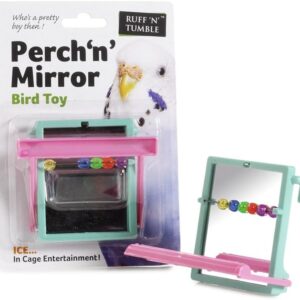 SharplesNGrant Perch-n-Mirror Bird Toy