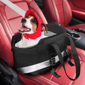 Small Dog Car Seat, Dog Harness, Washable Small Dog Car Seat, Portable Dog Carry Bag, Suitable for Pets Outdoor Travel/Shopping