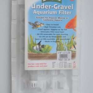 Supa Under Gravel Aquarium Filter, 35 x 17 cm, Suitable For Tropical, Marine or Cold Water Aquariums/Fish Tanks, Made In The UK