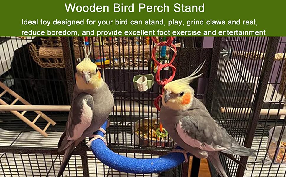 U Shape Parrot Perch Stand T1