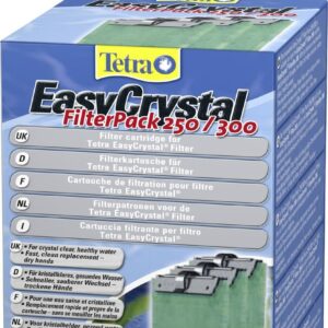 Tetra EasyCrystal Cartridge for EasyCrystal Filter 250/300, for Fast and Clean Filter Replacement,Green